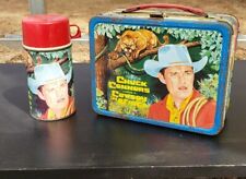 1968 King-Seeley Chuck Connors Cowboy In Africa Lunchbox And Thermos picture