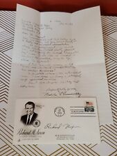 RICHARD M. NIXON - INAUGURATION DAY COVER SIGNED / AUTOGRAPHED  1969 W Proof picture