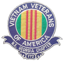 VIETNAM VETERANS OF AMERICA Northeast Georgia Chapter 772 PATCH BRAND NEW picture
