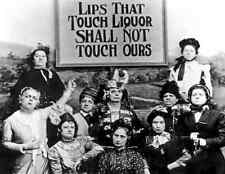 1901 Lips That Touch Liquor Prohibition Old Grayscale Photo 8.5 x 11 Reprint picture