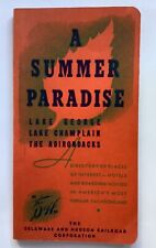 Delaware and Hudson Railroad 1939 A SUMMER PARADISE Advertising Resort Guide picture
