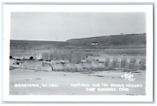 c1940's Fort Randall Dam Pickstown South Dakota SD RPPC Photo Vintage Postcard picture