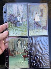 Lot of 3 x VINTAGE Bamforth Set Please Miss Give Me Heaven Song Cards POSTCARDS picture