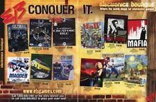 EB Games PC Original 2003 Ad Authentic Max Payne Mafia Video Game Promo picture