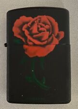 Vintage 1993 A.A.D.L.P.   RED ROSE - Zip Style Lighter picture