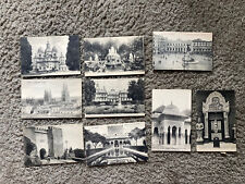 Lot Of 9 Mexico Photo Foto Tarjeta Postcards Black And White Vintage picture