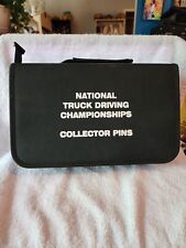 National Truck Driving Championships Collector Pins Case, 36 Pins picture