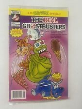 The Real Ghostbusters 3-D Slimer Special #1 SEALED w/ 3-D Glasses Now Comics picture