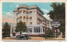 Postcard Fort Bedford Inn PA 1929  picture