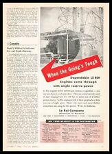 1946 Le Roi Company Milwaukee Wisconsin Oil & Gas Drilling Engine Photo Print Ad picture