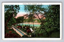 Roanoke VA-Virginia, Panoramic View Crystal Spring, Souvenir Vintage Postcard picture