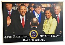 Original  2009 Barack Obama “”Be The Change “ Poster picture
