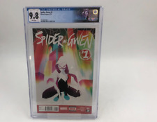 Spider-Gwen #1 CGC 9.8 1st Print Spider-Gwen Custom Label Marvel 2015 picture