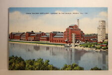 Postcard Hiram Walker Distillery Largest In The world Peoria IL K19 picture