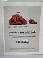 2016 Magazine Advertisement Page Geico Insurance Print Ad picture