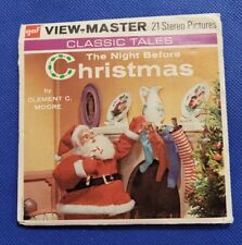 Color B382 Classic Tales The Night Before Christmas view-master 3 Reels Packet picture