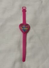 Lisa Frank Vintage Pin Ball Game Watch  Plastic Dolphins Pink Heart picture