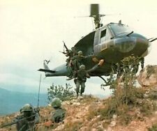 US Military Helicopter in Vietnam War Vintage Picture Poster Photo 8x10 picture