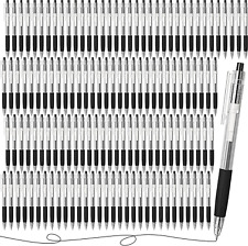 400 Count Pens Bulk Black Retractable Ballpoint Pens Ballpoint Ink Pens in Bulk picture