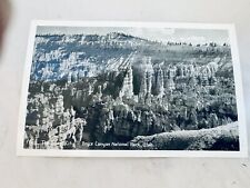Postcard the silent city, Bryce Canyon national Park Utah RPPC EKC #663 picture