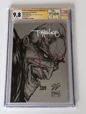 DEPARTMENT TRUTH 18 MCFARLANE FOIL CGC SS 9.8 3X SIGNED MegaCon Exclusive 500 picture