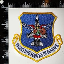 USAF 23rd Fighter Squadron Fighting Hawks In Europe Patch picture