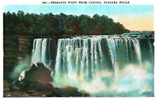 Vintage Postcard Terrapin Point From Canada Niagara Falls Canada picture