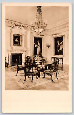 RPPC Postcard~ Henry E. Huntington Library & Gallery Dining Room~ San Marino, CA picture