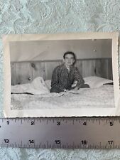 Snapshot of Tough Woman in a Bed - Lesbian Interest - 1940s picture