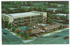 Glendale Ca Golden Key Motor Hotel 1971 artist drawn Vintage Postcard California picture