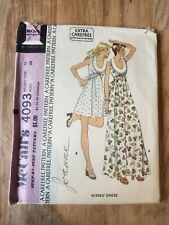 Vintage 1960s McCalls Summer Dress Pattern  Misses Sz 16 picture