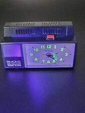 Vintage Rare Criterion Quartz Travel Alarm Clock/Smoke Detector Glows Green picture