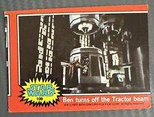 1977 Topps Star Wars #109 Obi-Wan Kenobi 🔥RARE ERROR CARD - Miscut. picture