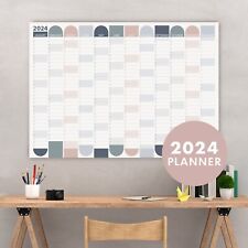 2024 Wall Planner | Wall Calendar | At a Glance | 2024 Year Planner | 70x50 cm picture