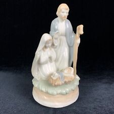 1980s RR Roman Musical Oh Holy Night Ceramic Holy Family Japan Excellent picture