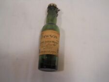Antique  Peter Dawson Special Whisky Bottle  1/10 pint  w/Label picture