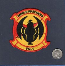 VQ-1 WORLD WATCHERS US NAVY Lockheed P-3 EP-3 ORION ARIES Squadron Patch picture