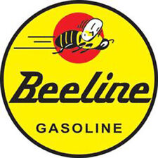 Beeline Gasoline Petroleum Vintage Old Logo Embroidered Ball Cap Hat New picture