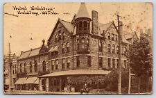 Vintage Postcard POSTED Hotel Belding Belding Michigan picture