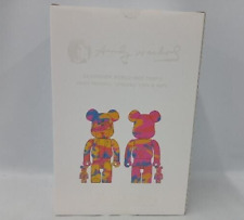 BE@RBRICK Andy Warhol SPECIAL 100％ & 400％ BEARBRICK KAWS Medicom Toy picture