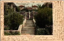 1906, STERLING RESIDENCE, REDLANDS, CA. POSTCARD. RC13 picture