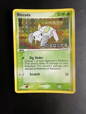 Original Pokémon TCG Nincada Ex Deoxys Set Card 67/107 Reverse Holo Stamped LP picture