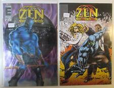 1994 Zen Intergalactic Ninja Lot of 2 #0 Chromium,3 Entity Comic Books picture
