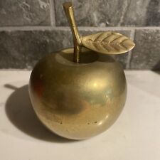 Vintage Indian Brass Apple Shaped Bell. picture