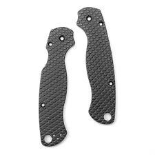 1Pair Aluminium Alloy Handle Patch for Spyderco C81 Paramilitary 2 Folding Knife picture