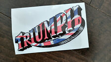 Triumph vintage British Biker Decal / Sticker, creative waterproof, Auto, Bike picture
