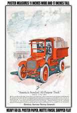 11x17 POSTER - 1919 GMC Model 16 3/4 Ton Truck picture