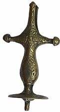 Ready To Use Sword Making Brass Hilt Golden Look Engraved Carvings Hollow Inside picture