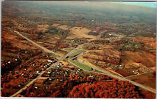 Postcard AERIAL VIEW SCENE Between Pittsburgh And Butler Pennsylvania PA AL9871 picture