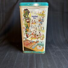 Vintage 1987 Uncle Ben's Rice Advertising Collectors Tin  Canister Metal USA VGC picture